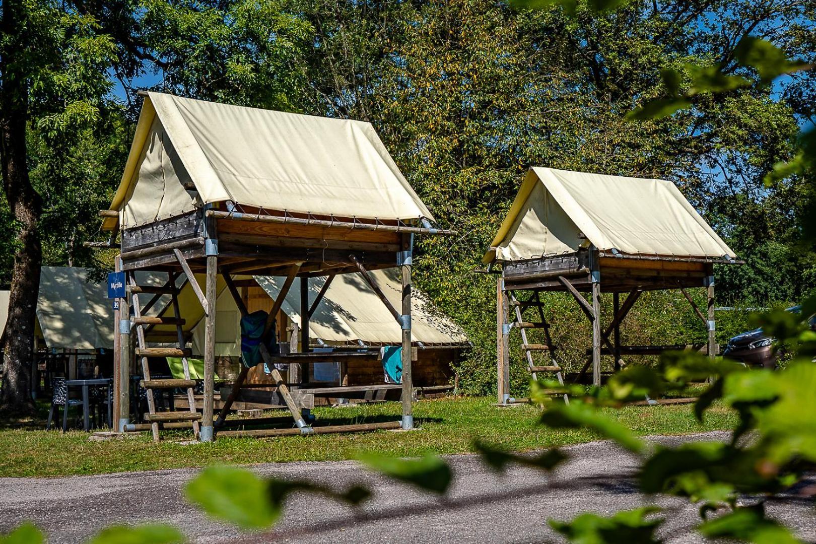 Camping Les Ballastieres - Vosges Du Sud Champagney Bagian luar foto