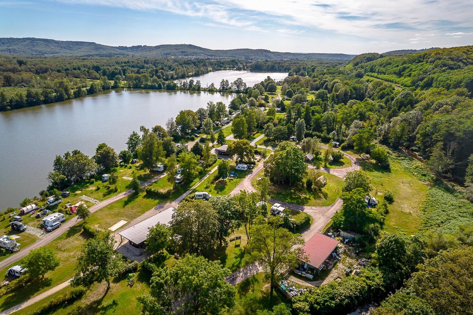 Camping Les Ballastieres - Vosges Du Sud Champagney Bagian luar foto