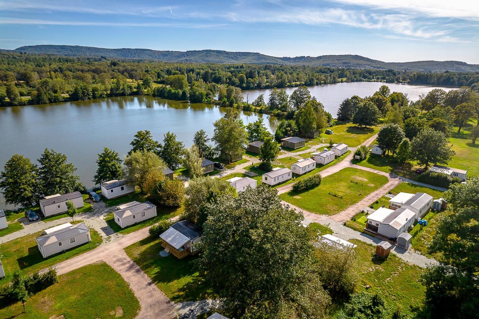 Camping Les Ballastieres - Vosges Du Sud Champagney Bagian luar foto