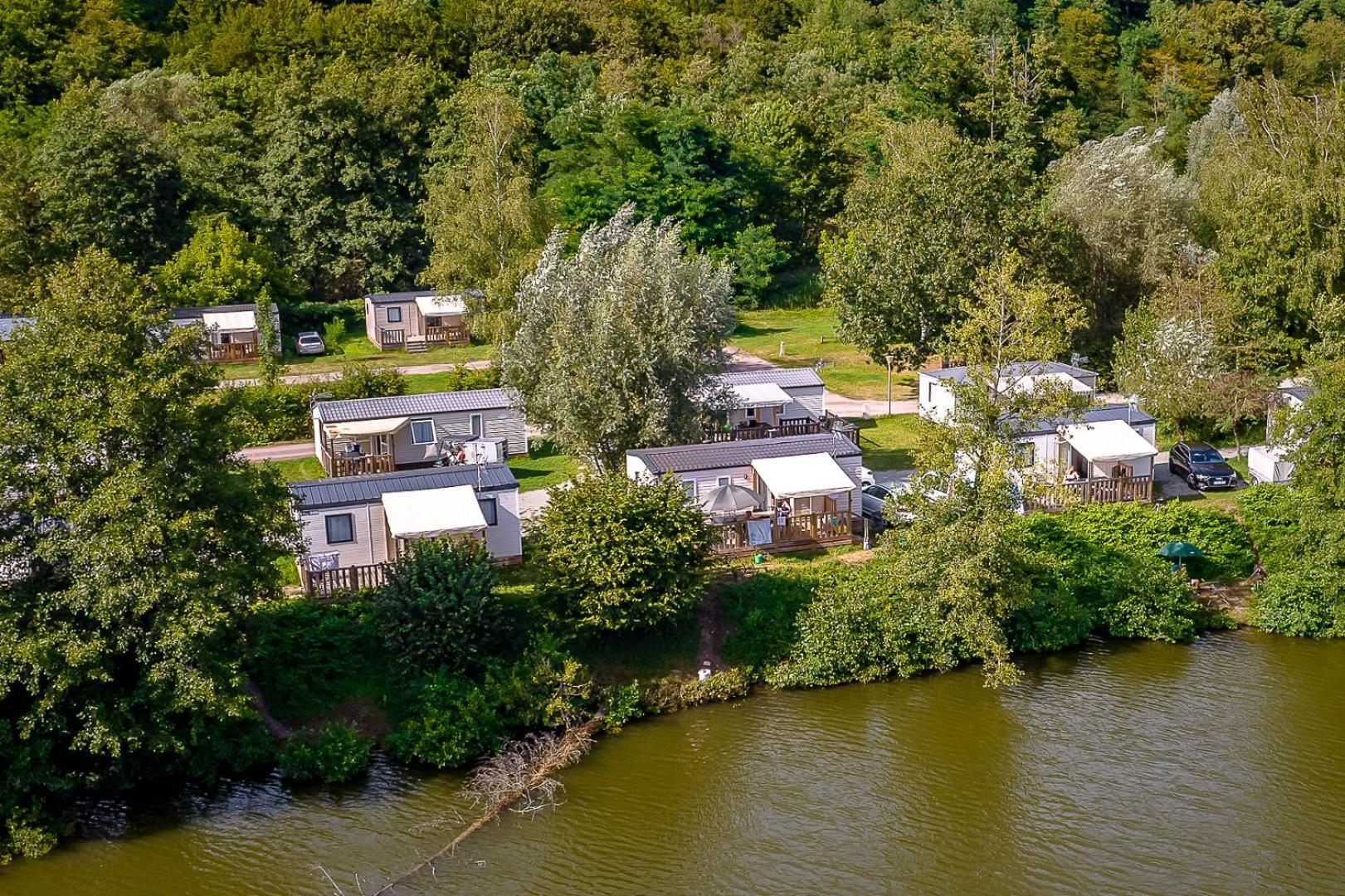 Camping Les Ballastieres - Vosges Du Sud Champagney Bagian luar foto